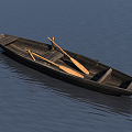 Chinese boat 3d model