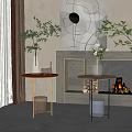 Modern combination of several sides and several corners 3d model