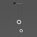 Modern Double Ring Pendant Light Hanging Design With Sleek Minimalist Style