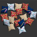 Colorful Decorative Throw Pillows With Various Patterns And Designs For Home Decor