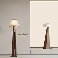Middle style floor lamp 3d model