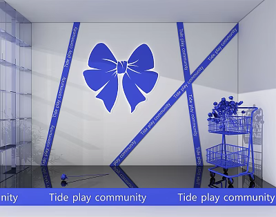 Modern Meichen Photo Pin Area 3d model