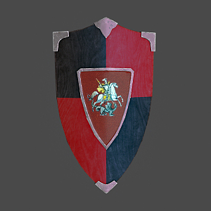 Modern Shield 3d model