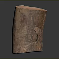 Handcrafted Wooden Stone Decorative Piece With Natural Texture And Unique Design