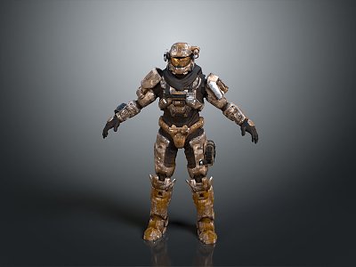 Science Fiction Warrior Future Warrior Next Generation Warrior Super Soldier Magic Warrior Super Soldier Science Fiction Soldier 3d model