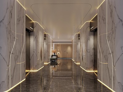 Hotel Entrance Corridor Guest Room Corridor Guest Room Corridor Hotel Elevator Hall Club Elevator Hall Internet Celebrated Hotel model