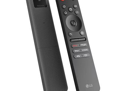 LG remote control TV remote control coffee table decorations 3d model