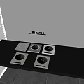 Modern Induction Cooktops From MinotLi And Midea On Kitchen Countertop