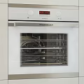 Kuppersbusch Built In Kitchen Oven With Digital Display Knobs And Interior Racks