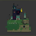 Game Environment Game Scene Fairy Tale Scene Fairy Tale Magic Scene Magic Item Fantasy Scene 3d model
