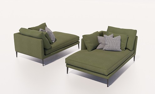 Modern chaise longue 3d model