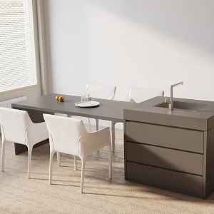 Modern table combination 3d model