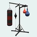 Multi Functional Boxing Training Sports Equipment With Speed Balls And Heavy Punching Bag