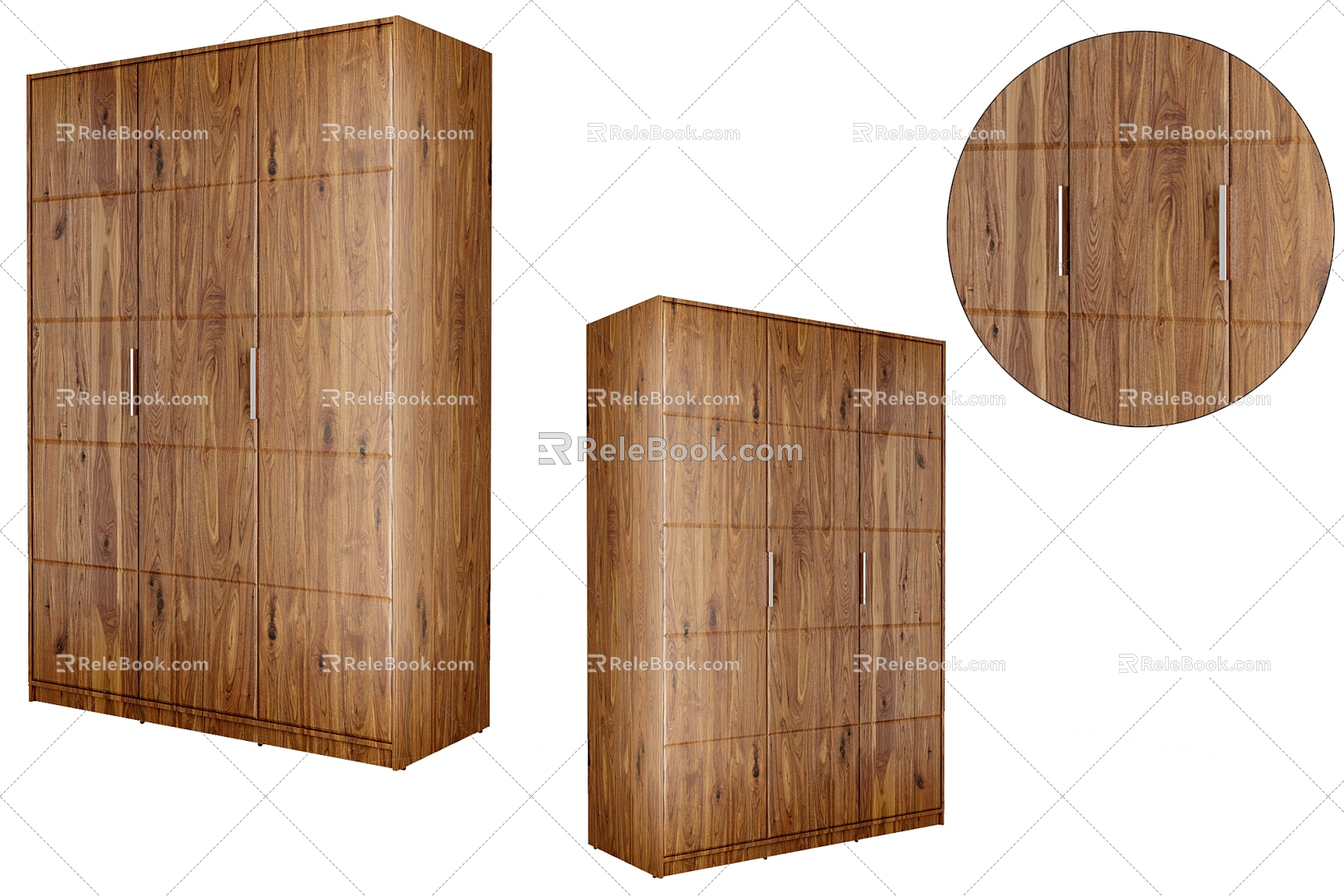 Nordic Simple Wardrobe Wardrobe Simple Wardrobe 3d model