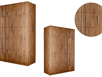 Nordic Simple Wardrobe Simple Wardrobe 3d model