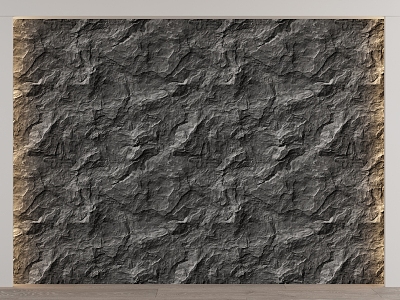 rubble background wall model