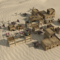 Modern Desert 3d model