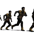 Game Boy Characters 3d model