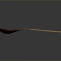 Handmade Natural Wooden Spoon With Smooth Handle For Kitchen Cooking Use