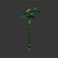 Scepter Ancient Scepter Cane Ancient Scepter Magic Scepter Metal Scepter Classical Scepter Magic Scepter 3d model