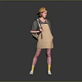 Stylish Daily Life Products Including Overall Dress Hat Backpack Socks And Shoes