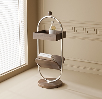 Side corner shelf 3d model