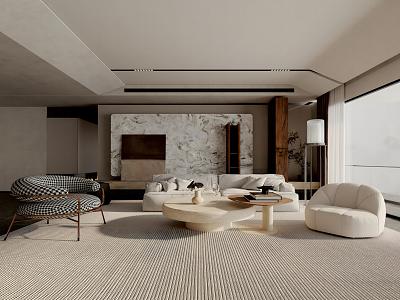 Living room 3d model