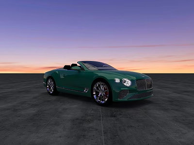 Hyundai Bentley Continental Convertible Edition 3d model Hyundai Bentley Continental Convertible Edition 3d model