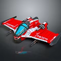 Modern Fighter Science Fiction Fighter Science Fiction Fighter Space Fighter 3d model