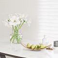 Modern Vase Combination Ornaments Combination Desktop Ornaments 3d model