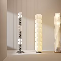 Modern Floor Lamps With Unique Layered Spiral Cylindrical And Linear Designs