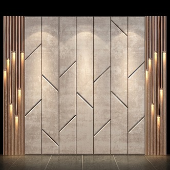 Wall Panel 3d model