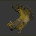 Modern pheasant 3d model