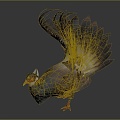 Modern pheasant pheasant 3d model