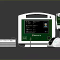 Advanced Healthcare Monitoring System With Digital Data Display Screen Handheld Unit And Connecting Cable