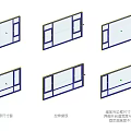 Sketchup Dynamic Components Casement Windows Common Styles With Detailed Designs Adjustable Dimensions And Flexible Sizes