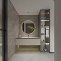 Modern Open Concept Dining And Living Room With Elegant Chairs Functional Island And Artistic Decor