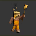 Toy Pixel Figure Toy Next Generation Item 3 Print 3d model