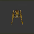 Mech Warrior Mech Soldier Machine Battlearm Mechanical Battlearm Machine Fighter Robot 3d model