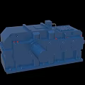 Blue Heavy Duty Industrial Gearbox Equipment With Mechanical Components And Precision Design