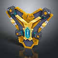 Medieval Shield Ancient Shield Defensive Weapon Ancient Shield Iron Shield Protective Shield Wooden Shield 3d model