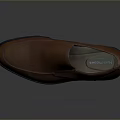 Classic Brown Leather Slip On Casual Shoes With Soft Inner Lining And Rubber Sole