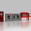 Diverse Functional Vehicles Collection With Fire Truck Ambulance Police Car and Train