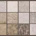 Various Wall Panels with Different Textures and Multiple Colors Sample Collection 3d model