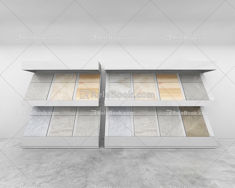 Display cabinet 3d model