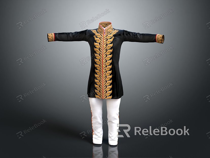 performance clothing dance clothing costume special costume traditional costume dance costume ethnic costume model