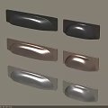 Modern Metal Cabinet Handles In Black Gold And Silver Finishes For Furniture