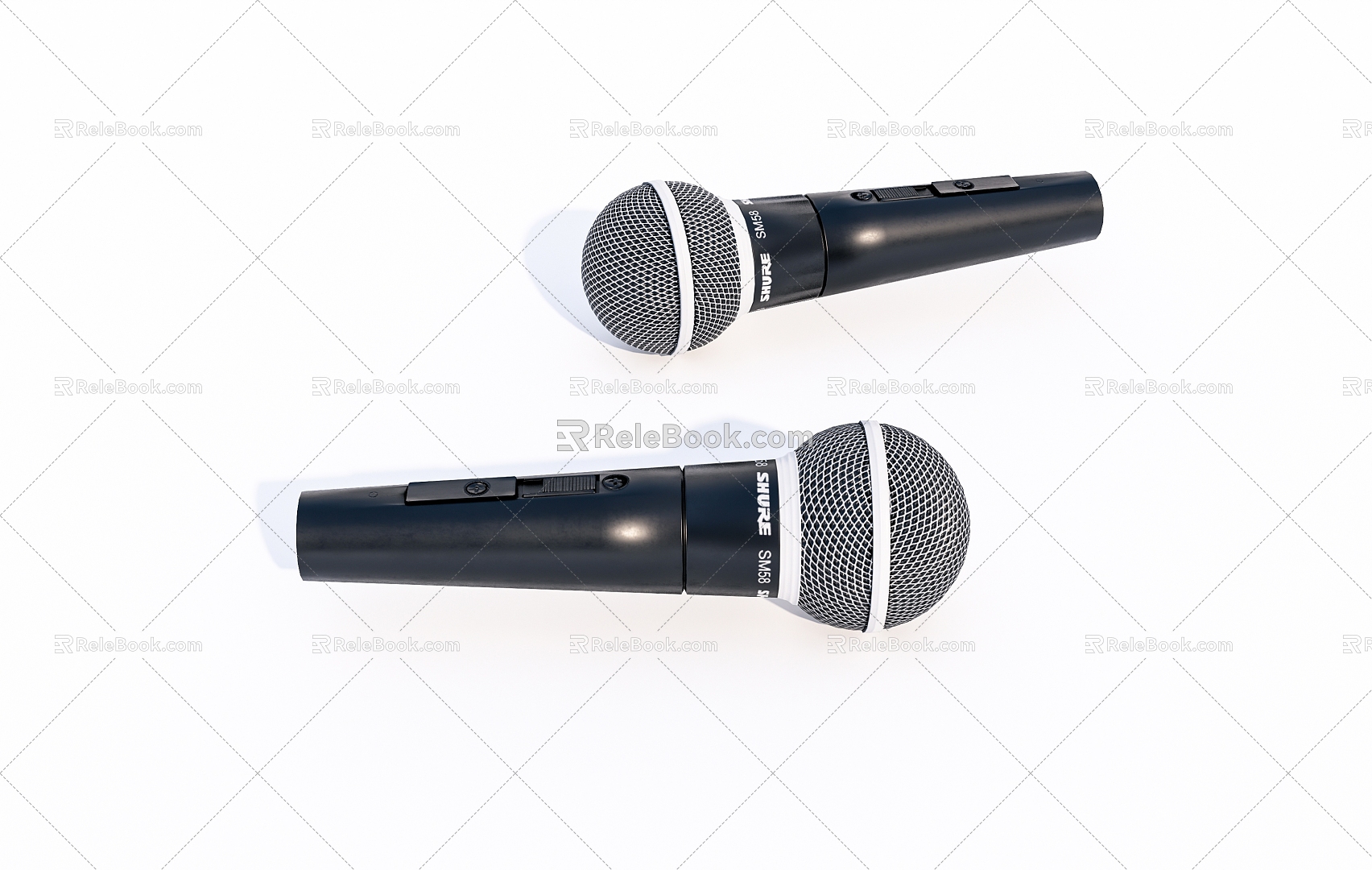 Microphone 3d model