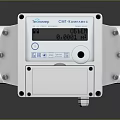 Coriolis Mass Flow Meter For Accurate Measurement With Digital Display And White Housing
