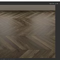Hardwood Flooring In Dark Brown With Herringbone And Straight Lay Patterns